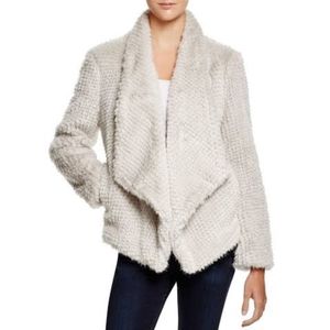 fur waterfall jacket
